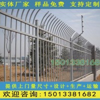 河源圍墻鋅鋼鐵藝護欄云浮醫(yī)院通透性防護欄桿
