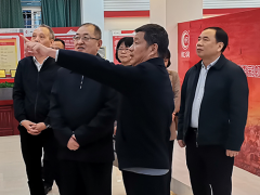 福建省政協(xié)副主席、省工商聯(lián)主席王光遠一行視察虹潤公司