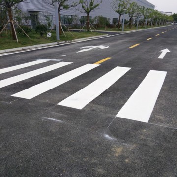 太倉雙鳳鎮冷噴劃線、車位編號噴涂